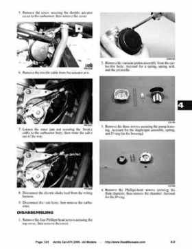 2008 Arctic Cat ATVs factory service and repair manual, Page 324