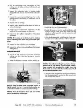 2008 Arctic Cat ATVs factory service and repair manual, Page 326