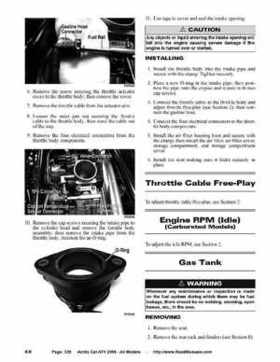 2008 Arctic Cat ATVs factory service and repair manual, Page 329