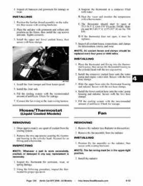 2008 Arctic Cat ATVs factory service and repair manual, Page 334