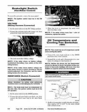 2008 Arctic Cat ATVs factory service and repair manual, Page 345