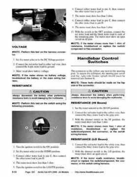 2008 Arctic Cat ATVs factory service and repair manual, Page 351