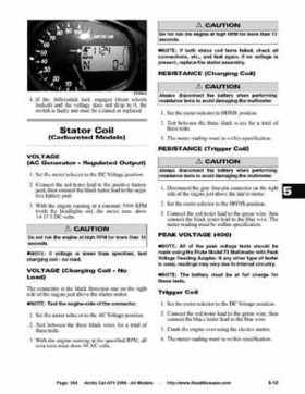 2008 Arctic Cat ATVs factory service and repair manual, Page 354
