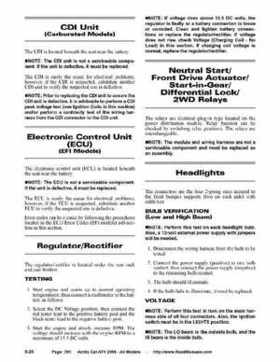 2008 Arctic Cat ATVs factory service and repair manual, Page 361