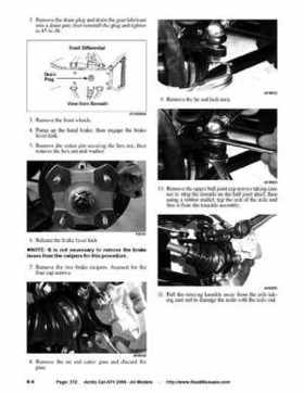 2008 Arctic Cat ATVs factory service and repair manual, Page 372