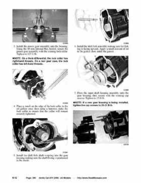 2008 Arctic Cat ATVs factory service and repair manual, Page 380