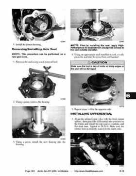 2008 Arctic Cat ATVs factory service and repair manual, Page 383