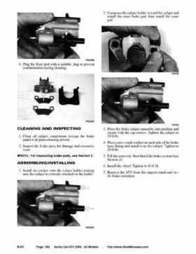 2008 Arctic Cat ATVs factory service and repair manual, Page 392