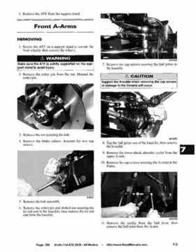 2008 Arctic Cat ATVs factory service and repair manual, Page 396