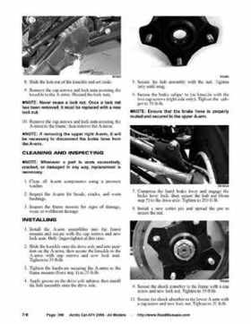 2008 Arctic Cat ATVs factory service and repair manual, Page 399