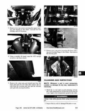 2008 Arctic Cat ATVs factory service and repair manual, Page 404