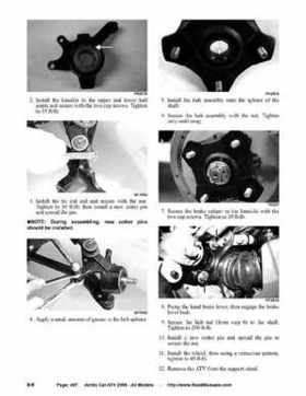 2008 Arctic Cat ATVs factory service and repair manual, Page 407