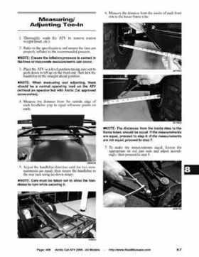 2008 Arctic Cat ATVs factory service and repair manual, Page 408