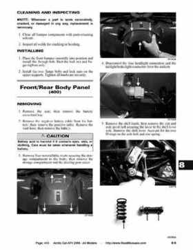 2008 Arctic Cat ATVs factory service and repair manual, Page 410