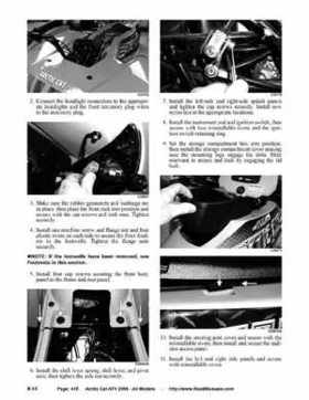 2008 Arctic Cat ATVs factory service and repair manual, Page 415