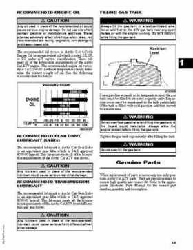 2008 Arctic Cat DVX 250 / 250 Utility ATV Service Manual, Page 6