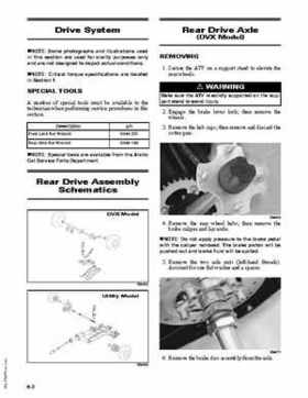 2008 Arctic Cat DVX 250 / 250 Utility ATV Service Manual, Page 103