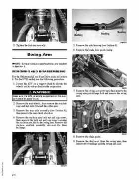 2008 Arctic Cat DVX 250 / 250 Utility ATV Service Manual, Page 116