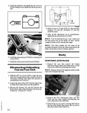 2008 Arctic Cat DVX 250 / 250 Utility ATV Service Manual, Page 127