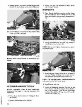 2008 Arctic Cat DVX 90 / 90 Utility ATV Service Manual, Page 68