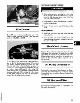 2008 Arctic Cat DVX 90 / 90 Utility ATV Service Manual, Page 69