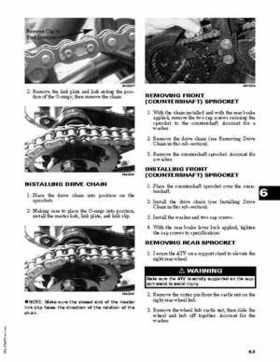 2008 Arctic Cat DVX 90 / 90 Utility ATV Service Manual, Page 83