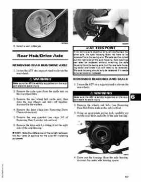 2008 Arctic Cat DVX 90 / 90 Utility ATV Service Manual, Page 85