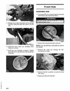 2008 Arctic Cat DVX 90 / 90 Utility ATV Service Manual, Page 88