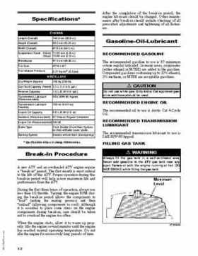 2008 Arctic Cat DVX/Utility 50 ATV Service Manual, Page 3