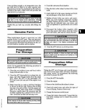 2008 Arctic Cat DVX/Utility 50 ATV Service Manual, Page 4
