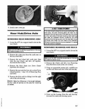2008 Arctic Cat DVX/Utility 50 ATV Service Manual, Page 85