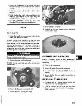 2008 Arctic Cat Prowler / Prowler XT/XTX ATV Service Manual, Page 137