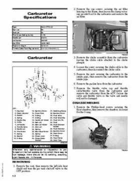 2009 Arctic Cat 150 ATV Service Manual, Page 58