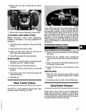2009 Arctic Cat 150 ATV Service Manual, Page 63