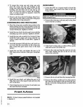 2009 Arctic Cat 150 ATV Service Manual, Page 85