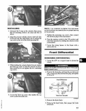 2009 Arctic Cat 366 ATV Service Manual, Page 99
