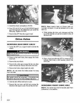 2009 Arctic Cat 366 ATV Service Manual, Page 110