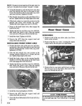 2009 Arctic Cat 366 ATV Service Manual, Page 114