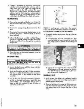 2009 Arctic Cat 400/500/550/700/550/700/1000 ATV Service Manual, Page 260
