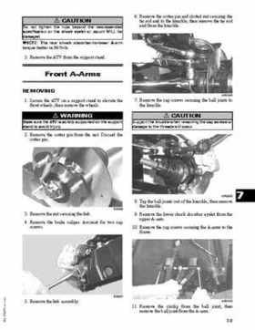 2009 Arctic Cat 400/500/550/700/550/700/1000 ATV Service Manual, Page 321