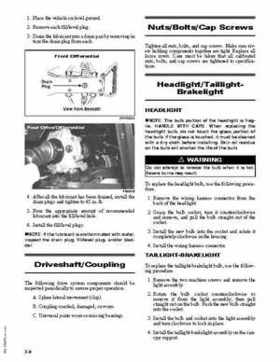 2009 Arctic Cat Prowler XT/XTX ATV Service Manual, Page 15