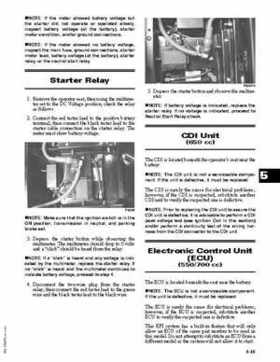 2009 Arctic Cat Prowler XT/XTX ATV Service Manual, Page 110