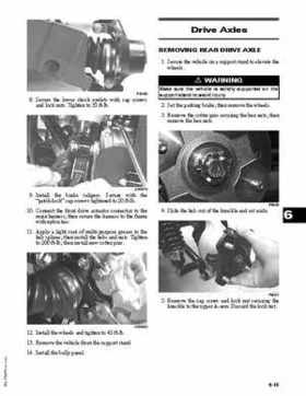 2009 Arctic Cat Prowler XTZ ATV Service Manual, Page 129