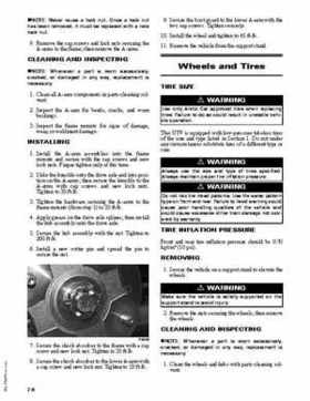 2009 Arctic Cat Prowler XTZ ATV Service Manual, Page 148