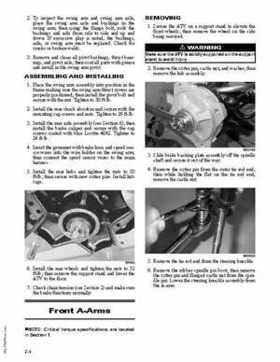 2010 Arctic Cat 150 ATV Service Manual, Page 85