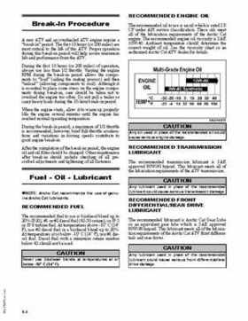 2010 Arctic Cat 700 Diesel SD ATV Service Manual, Page 5