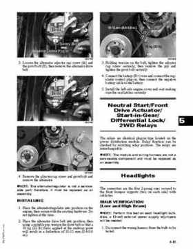 2010 Arctic Cat 700 Diesel SD ATV Service Manual, Page 124