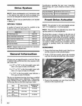 2010 Arctic Cat 700 Diesel SD ATV Service Manual, Page 128
