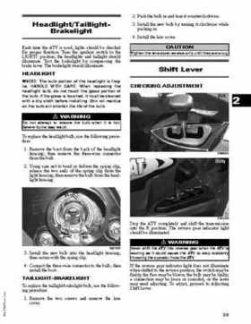 2010 Arctic Cat DVX 300 / 300 Utility ATV Service Manual, Page 16