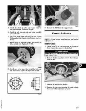 2010 Arctic Cat DVX 300 / 300 Utility ATV Service Manual, Page 115